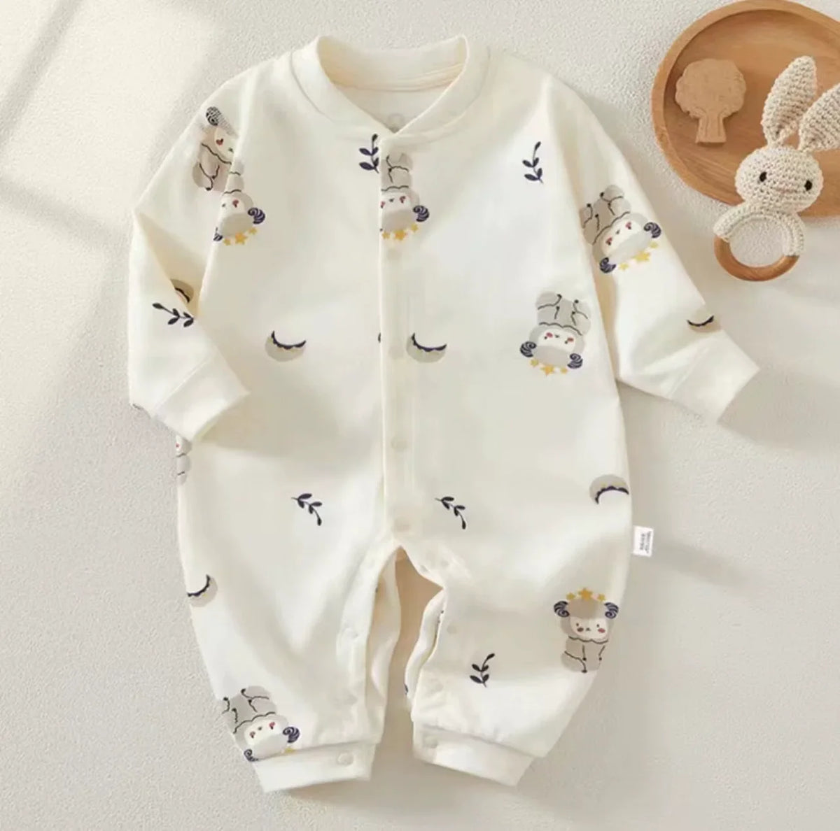 Body bébé mancheTitre produits longues en coton 100 % – 0 à 24 mois