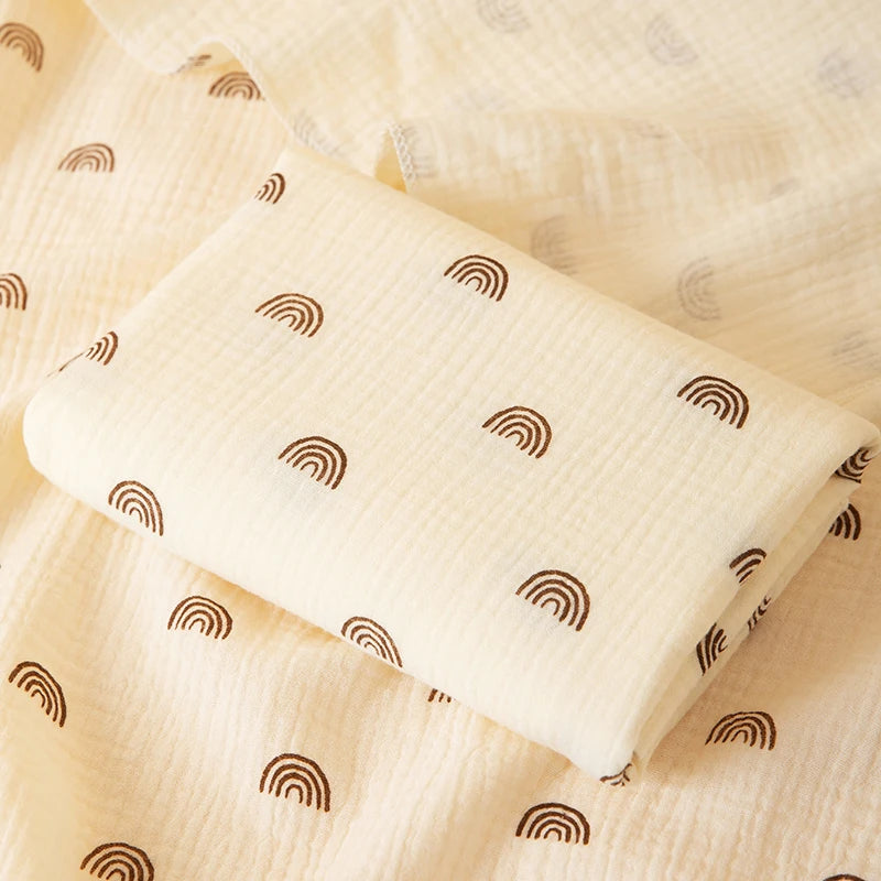 Couverture bébé en gaze de coton – Douce et légère